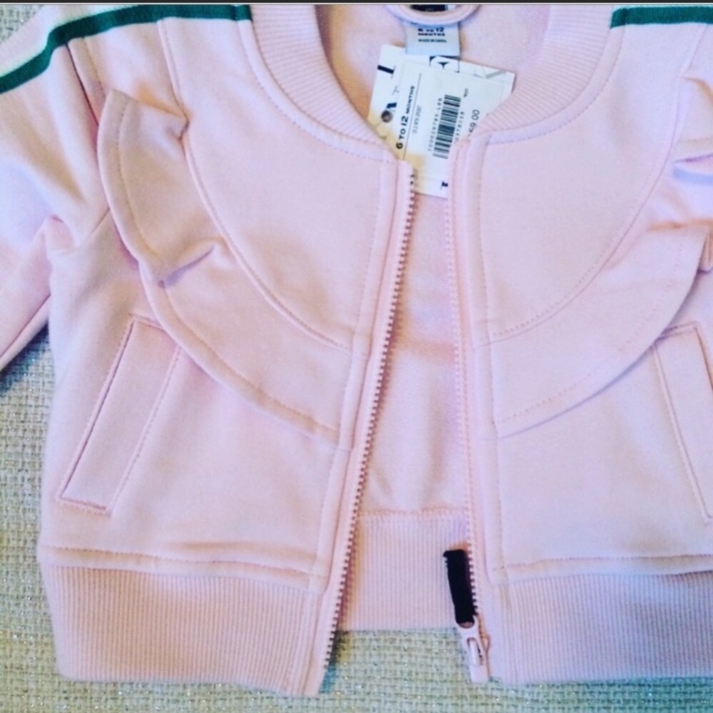 Janie and Jack • Girls Zip-up Track Suit Jacket